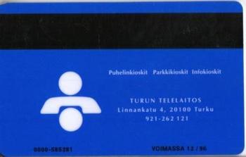 1995 Seesam TuTo Turku Phonecards #D130 Team Photo A Back