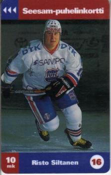 1995 Seesam TuTo Turku Phonecards #D157 Risto Siltanen Front