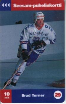 1995 Seesam TuTo Turku Phonecards #D160 Brad Turner Front