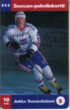 1995 Seesam TuTo Turku Phonecards #D168 Jukka Suomalainen Front