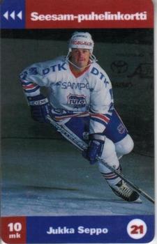 1995 Seesam TuTo Turku Phonecards #D176 Jukka Seppo Front