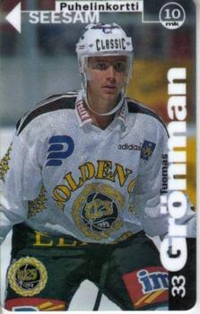 1995 Seesam Turun Palloseura Phonecards #17 Tuomas Grönman Front