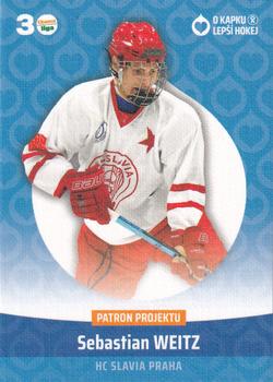2023 Goal Cards O kapku lepší hokej #KN-01 Sebastian Weitz Front