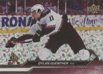 2023-24 Upper Deck - Speckled Rainbow Foil #6 Dylan Guenther Front