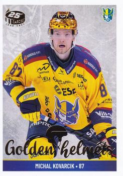 2023-24 Cardset Finland - Golden Helmets #GH 4 Michal Kovarcik Front