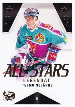2023-24 Cardset Finland - All Stars Legendat #6 Teemu Selänne Front