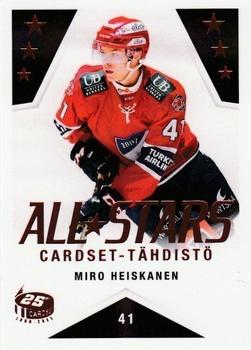 2023-24 Cardset Finland - All Stars Cardset-Tähdistö #2 Miro Heiskanen Front
