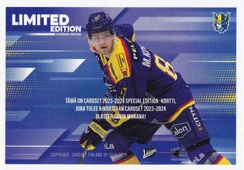 2023-24 Cardset Finland - Limited Edition (Series 2) #NNO Michal Kovarcik Back