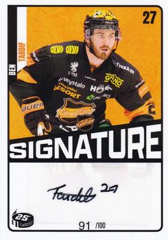 2023-24 Cardset Finland - Signature (Series 2) #NNO Ben Tardif Front