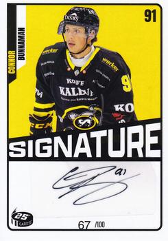 2023-24 Cardset Finland - Signature (Series 2) #NNO Connor Bunnaman Front