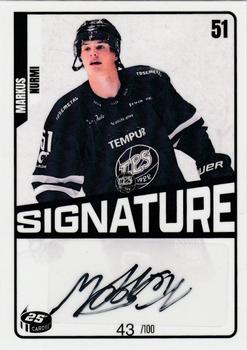 2023-24 Cardset Finland - Signature (Series 2) #NNO Markus Nurmi Front
