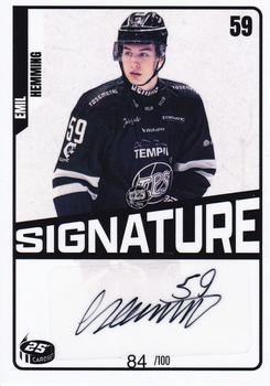 2023-24 Cardset Finland - Signature (Series 2) #NNO Emil Hemming Front