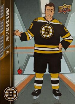 2015-16 Upper Deck Boston Bruins SGA #BOS-4 Brad Marchand Front