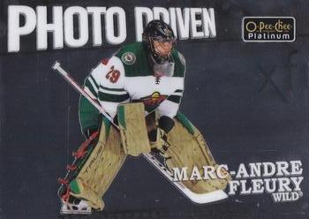 2022-23 O-Pee-Chee Platinum - Photo Driven #PD-10 Marc-Andre Fleury Front