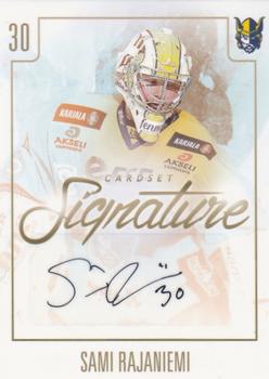 2017-18 Cardset Finland - Signature (Series Two) #NNO Sami Rajaniemi Front