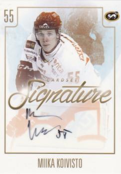 2017-18 Cardset Finland - Signature (Series Two) #NNO Miika Koivisto Front