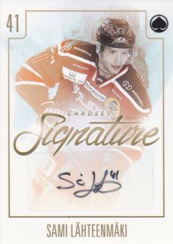 2017-18 Cardset Finland - Signature (Series Two) #NNO Sami Lähteenmäki Front