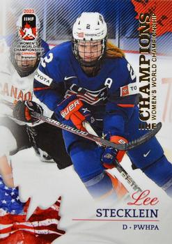 2023 BY Cards IIHF Women's World Championship #4 Lee Stecklein Front
