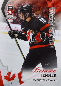 2023 BY Cards IIHF Women's World Championship #39 Brianne Jenner Front