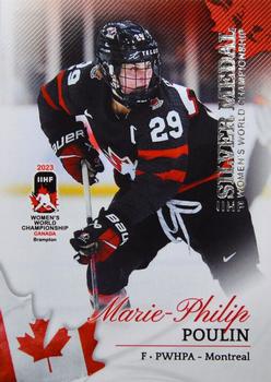 2023 BY Cards IIHF Women's World Championship #44 Marie-Philip Poulin Front