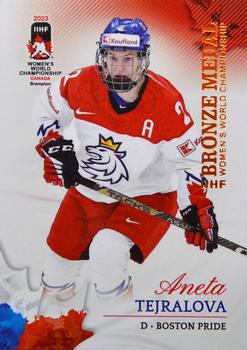 2023 BY Cards IIHF Women's World Championship #53 Aneta Tejralova Front