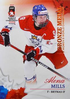 2023 BY Cards IIHF Women's World Championship #62 Alena Mills Front
