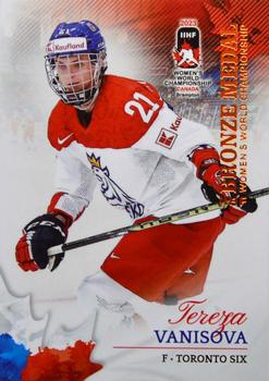 2023 BY Cards IIHF Women's World Championship #68 Tereza Vanisova Front