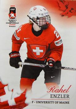 2023 BY Cards IIHF Women's World Championship #90 Rahel Enzler Front