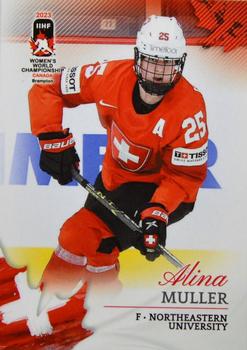 2023 BY Cards IIHF Women's World Championship #92 Alina Muller Front