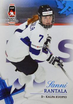2023 BY Cards IIHF Women's World Championship #104 Sanni Rantala Front