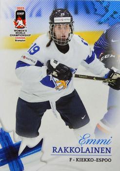 2023 BY Cards IIHF Women's World Championship #111 Emmi Rakkolainen Front