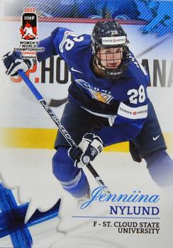 2023 BY Cards IIHF Women's World Championship #116 Jenniina Nylund Front