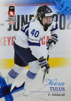 2023 BY Cards IIHF Women's World Championship #119 Noora Tulus Front