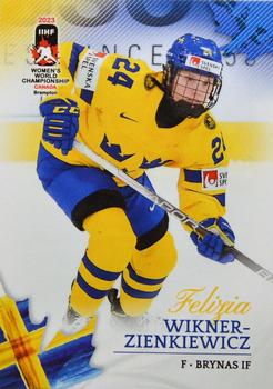 2023 BY Cards IIHF Women's World Championship #142 Felizia Wikner Zienkiewicz Front