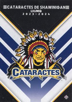 2023-24 Extreme Shawinigan Cataractes (QMJHL) #NNO Header Card Front