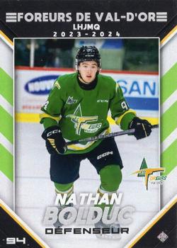 2023-24 Extreme Val-d'Or Foreurs (QJMHL) #NNO Nathan Bolduc Front