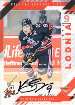 2019-20 Extreme Niagara IceDogs (OHL) Autographs #23 Ivan Lodnia Front