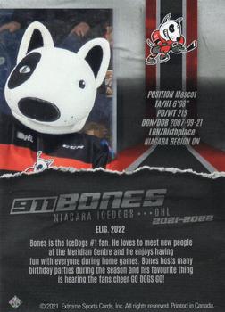 2021-22 Extreme Niagara IceDogs (OHL) Autographs #NNO Bones Back