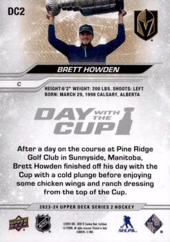 2023-24 Upper Deck - Day With The Cup #DC2 Brett Howden Back