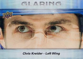 2023-24 Upper Deck - Glaring #GL-6 Chris Kreider Front