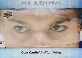 2023-24 Upper Deck - Glaring #GL-13 Cole Caufield Front