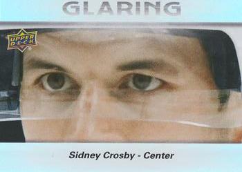 2023-24 Upper Deck - Glaring #GL-16 Sidney Crosby Front