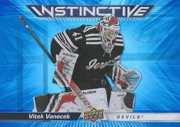 2023-24 Upper Deck - Instinctive #IN-7 Vitek Vanecek Front