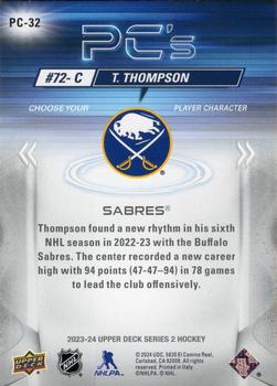2023-24 Upper Deck - PC's #PC-32 Tage Thompson Back