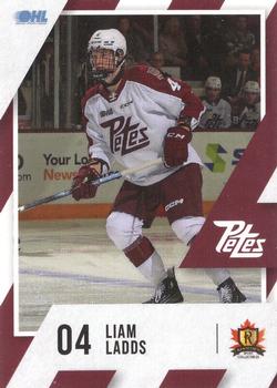 2023-24 Peterborough Petes (OHL) #NNO Liam Ladds Front