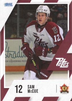 2023-24 Peterborough Petes (OHL) #NNO Sam McCue Front