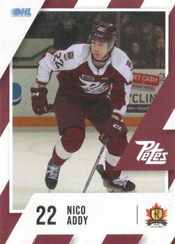 2023-24 Peterborough Petes (OHL) #NNO Nico Addy Front