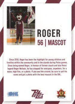 2023-24 Peterborough Petes (OHL) #NNO Roger Back