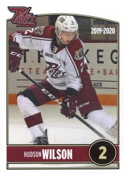 2019-20 Peterborough Petes (OHL) #NNO Hudson Wilson Front