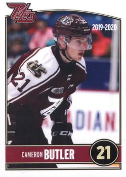2019-20 Peterborough Petes (OHL) #NNO Cameron Butler Front